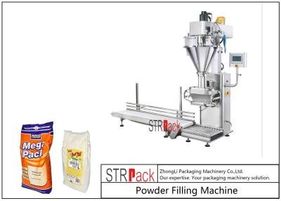 China Auger Type Powder Filling Machine / 5-50kg Semi Automatic Powder Bag Filling Machine for sale