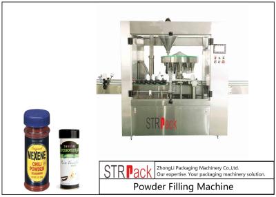 China Multi Station Drehpulver-Füllmaschine mit Servo-Antriebs-kontrolliertem Bohrer zu verkaufen