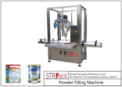 China Single Head Milk Powder Packing Machine High Precision For Tin Can / Bottle for sale