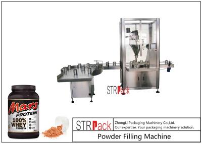 China 50g-5000g Stable Automatic Powder Filling Machine , Chemical Powder Packing Machine  for sale