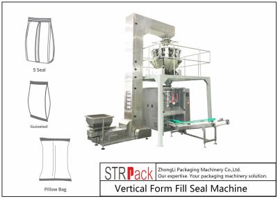 Cina Macchina imballatrice di Vffs della macchina imballatrice del granello dei fiocchi di mais con il pesatore di combinazione della Multi-testa in vendita