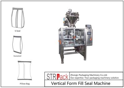 China Máquinas de enchimento detergentes de With Auger Powder do Bagger de Stabilo do selo do quadrilátero da máquina de embalagem do pó de 50HZ 220V à venda