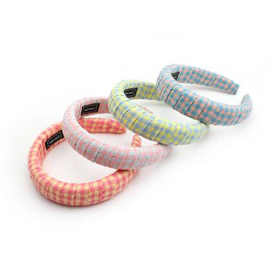 China Hot Selling Multicolor Headband Hair Accessories Custom Soft Classic Cloth Headbands Headbands For Women for sale