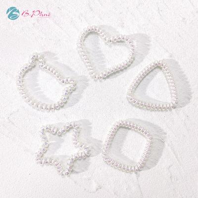 China Fashion New Star 2021 Shape Telephone Wire Hair Band Cord Hair Ties Hair Accessories for sale