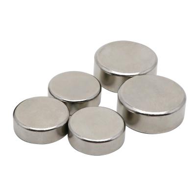 China Industrial Neodym NdFeB Permanent Strong Magnet Neodymium Disc High Power Magnet N35 N45 N50 N52 Round Shape for sale