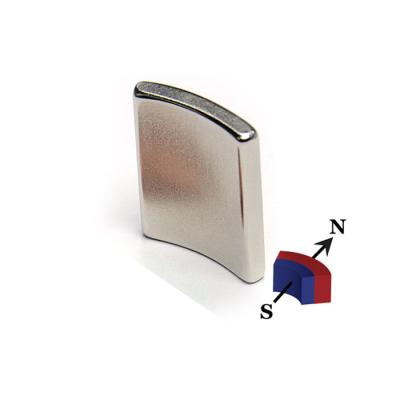 China High Quality Industrial ARC Shape Magnet Generator Neodymium Permanent Magnet for sale