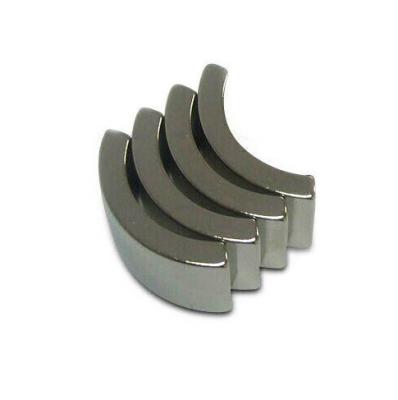 China Industrial magnet customization of various magnets strong motor magnets for generators wind turbine rotor neodymium arc neodymium permanent magnet for sale