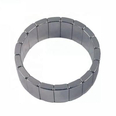 China Cheapest Price N35 Magnet Industrial Neodymium Magnet Arc Magnets For Motor-generator for sale