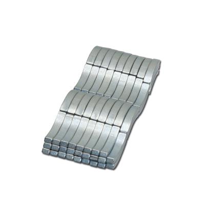 China Industrial Magnetic Neodymium Magnet N35 NdFeB Magnet Arc Magnet 19.5x17.9x18.56x3mm for sale