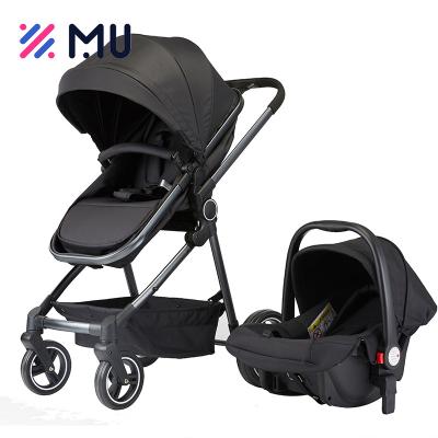 China 300D Mix Fabric Baby Stroller Airplane Stroller Luxury Foldable Aluminum Lightweight Baby Stroller for sale