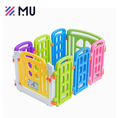 China Modern Design Plastic Pe Fashion Baby Game Indoor Outdoor Safety Slide Playpen for sale