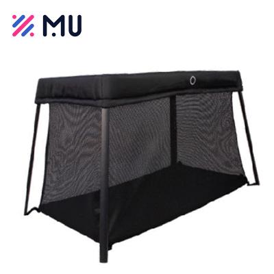 China Modern Foldable Baby Playpens Convertible Travel Crib With Mattress for sale