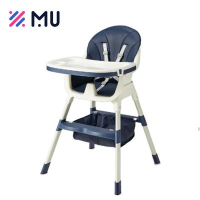 China EUROPEAN Wholesale Portable Infant Furniture Safety Adjustable Seat Eating Feeding Baby High Chair For Dinner for sale