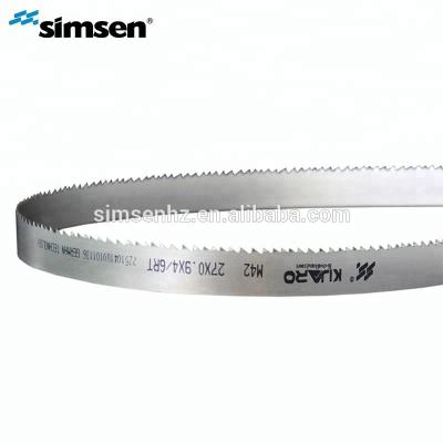 China Metal Cutting Bimetal Band Saw Blade for Sharpening Machine for sale