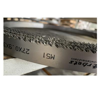 China Carbon Steel Cutting Saw Metal Bimetallic Strips Cut Blade Saw Blade With Great Price for sale