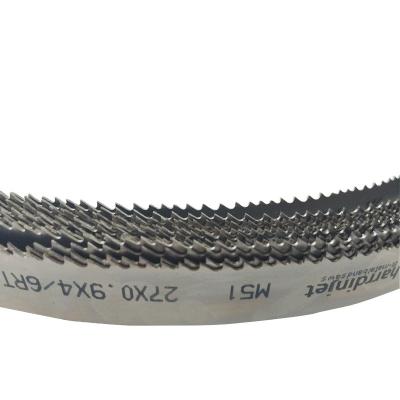 China Metal Cutting Bimetal Bandsaw Blades M51 Size 27*0.9mm For Sale for sale