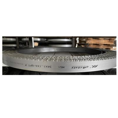 China Metal Cutting & Hardwood Curtting Steel Band Saw Blades Portable Band Saw Blade Bi Metal Band Saws Blades for sale