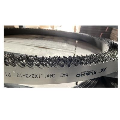 China Metal Cutting & Hardwood Curtting Strip Saw Edge Cutting Machine Blades For Metal Tube for sale