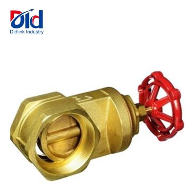 China Best Thread Gate Valve Sales BSP or NPT Thread Pipeline Flange PN16 or PN10 Brass Connection Gate Valve for sale