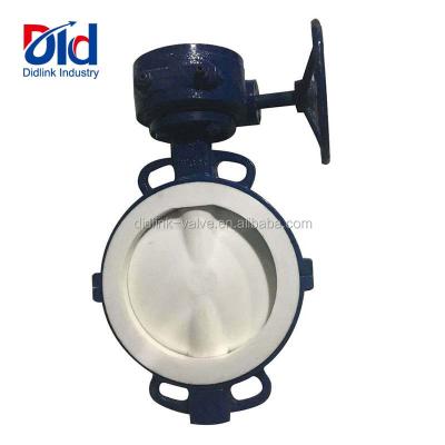 China Gear Driven Gf General Flowserve Globe V Type Gearbox Grooved Seal Flowseal Butterfly Valve for sale