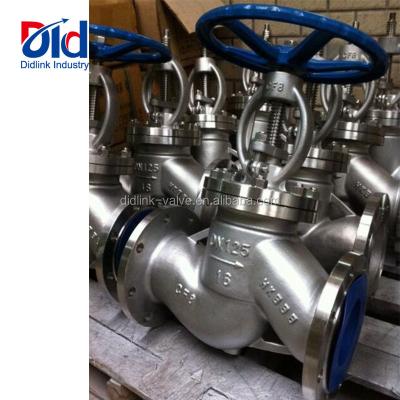 China General Type Angle Animation Din Pn16 Dn125 Ss304 Stainless Steel Steam Globe Valve Needle 3 4 Pdf Control 1 for sale