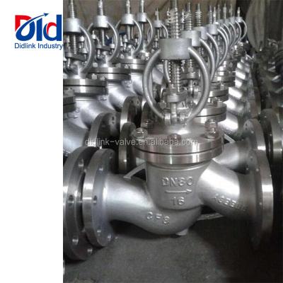 China General Fish Type Sanitary Animation Din Pn16 Dn80 Cf8 Globe Valve Specification Globe Valve Drawing for sale