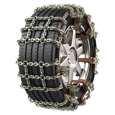 China HARDENED STEEL Thickened Universal Wear-Resisting Tire Iron Anti Skid Snow Chain for sale