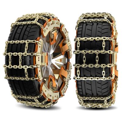 China HARDENED STEEL universal automobile snow chains, winter tires, wheels, snow chains, car snow chains for sale