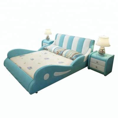 China Comfortable Car Bed Kids Bed With Leather Y10 for sale