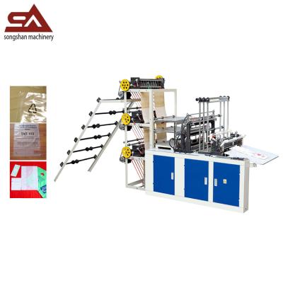 China Plastic Plant High Capacity Six Line Sachet Making Machine For Garbage Bags for sale