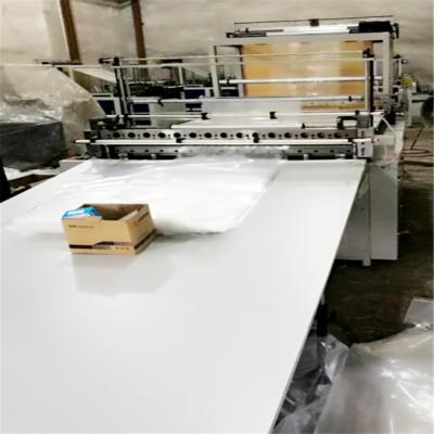 China High Quality Single Line Cold Cut China Top Brand Bottom Sealing Big Size Flat Bag Making Machine for sale