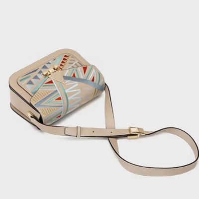 China 2022 Pretty Cross - Custom Design Shoulder Bags New Arrival Fashionable Square Embroidery Women Vintage Body Bags Small Handbags for sale