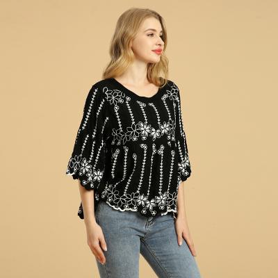 China Women summer viable ladies blouses and shirts tops camisas Para mujer blusas de mujer dama moda blouses for women Short Sleeve for sale