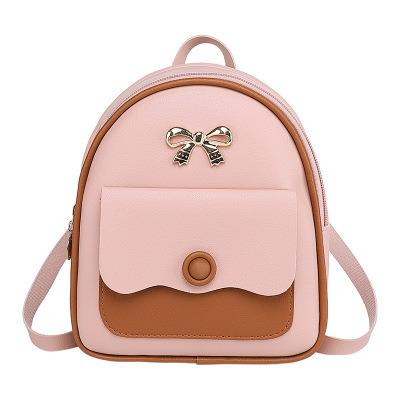 China FLB012 2020 fashion durable mini bow decor kids girl school bags kids handbags backpack for sale