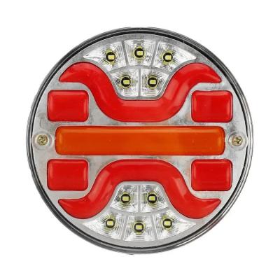 China Popular Factory Price 5 Inch Round Truck Trailer Combination Led Tail Light 000 for sale