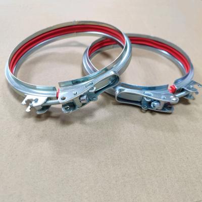 China Construction Area Stainless Steel Quick Release Pipe Clamp High Quality Galvanized Hydraulic Heavy Duty Pipe Clamp for sale