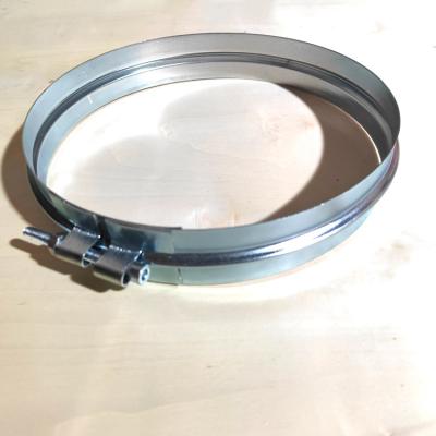 China Industry Wholesale 150-600mm Steel Grooved Bolt Flange Band Groove Wide Pipe Flange for sale