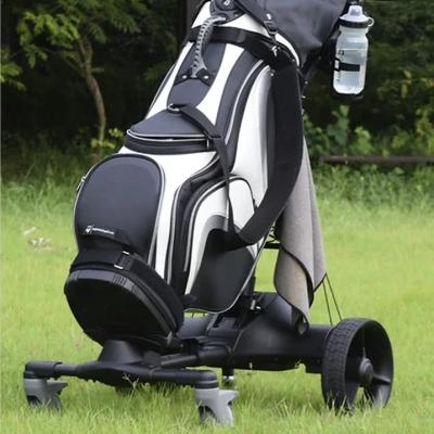 China Golf Bag Carrying Remote Control Golf Carts Electric Slow Motion Playback Golf Cart Follow Me Recording Charging After Golf Cart for sale