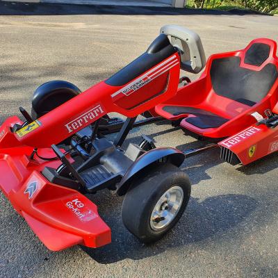 China 350W 54V Karting Race Car Adjustable Speed ​​And Length Ride On Electric Car Go Karts For Kids Or Adults With 6-10 Errors for sale