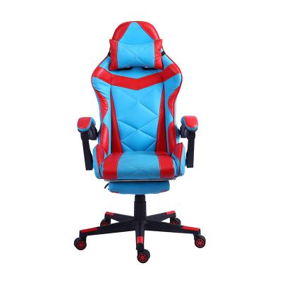 China Latest Design Convertible Lounge Game Blue Favor Prize Chair Packing for sale