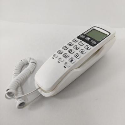 China Small Home Ministry Extension LCD Display Desktop Wall Phone Call ID Hotel Dual Use Telephone for sale