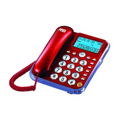 China Proprietary LCD Display Fixe Telephone With 9 Keys And Speakerphone With Led Indication For Hotel Family Use for sale