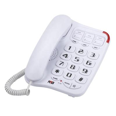 China Big Button Color Older Big Button Home Black Landline Phones Attached Phones for sale