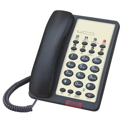 China Hot Sale Basic Single Landline Tied Button Phone Telephone For Home And Office for sale