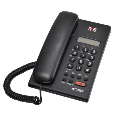 China LCD Display Most Popular Large Call ID Landline Button Handle Cable Phone Suitable For Government Office for sale