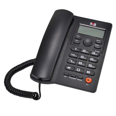 China LCD Display Most Popular Large Call ID Landline Button Handle Cable Phone Suitable For Government Office for sale