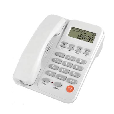 China LCD Display Hot Selling Hotel Commercial Land Line Telephone Caller ID Attached Telephone With LCD Display for sale