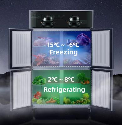 China Stainless Steel Refrigerator for Fruits and Vegetables Temperature 2-8C/2-8C/-6 -15C for sale