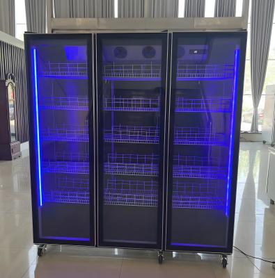 China Single-Temperature Capacity or customized Wine Display Refrigerator with LED Lighting for sale