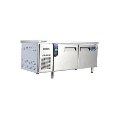 China 250L Double-Temperature Commercial Under Counter Refrigerator for Restaurant Kitchen for sale